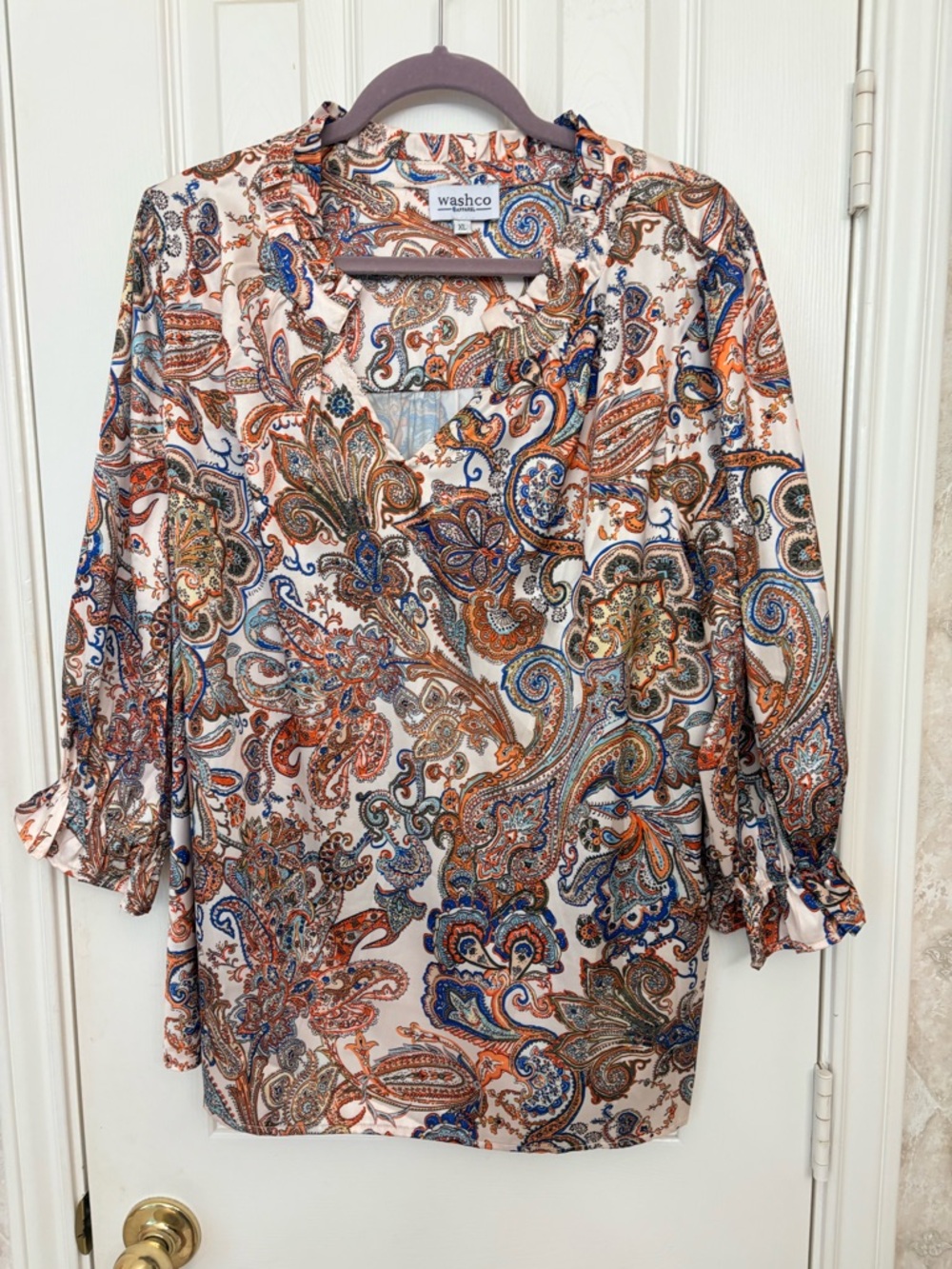 Washco blouse-3/4 sleeves